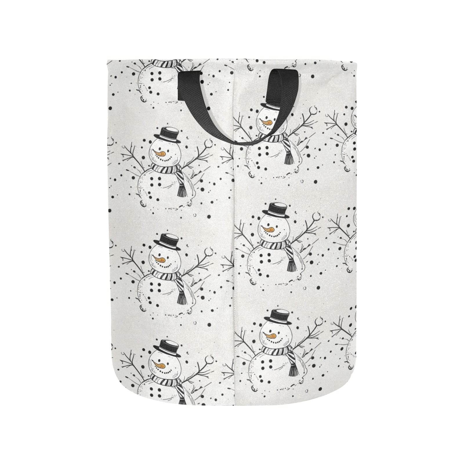 Frosty the Snowman Polyester Laundry and Blanket Basket - DeRose Seasonal
