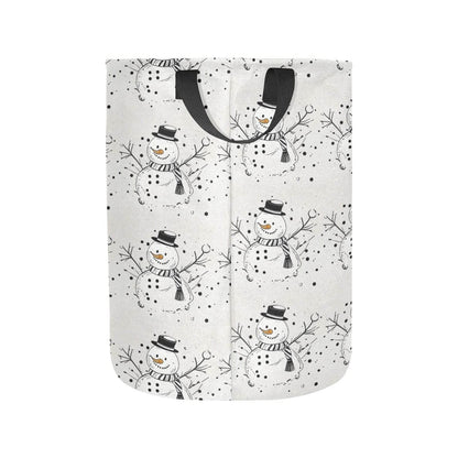 Frosty the Snowman Polyester Laundry and Blanket Basket - DeRose Seasonal