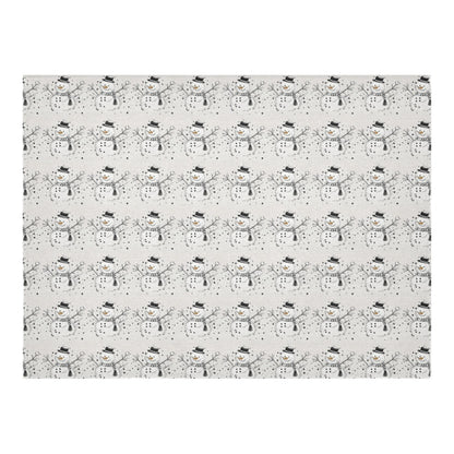 Frosty the Snowman Polyester Tablecloth Polyester Tablecloth 70"x 52" DeRose Seasonal