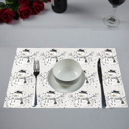 Frosty the Snowman Table Placemat (set of 6) - DeRose Seasonal