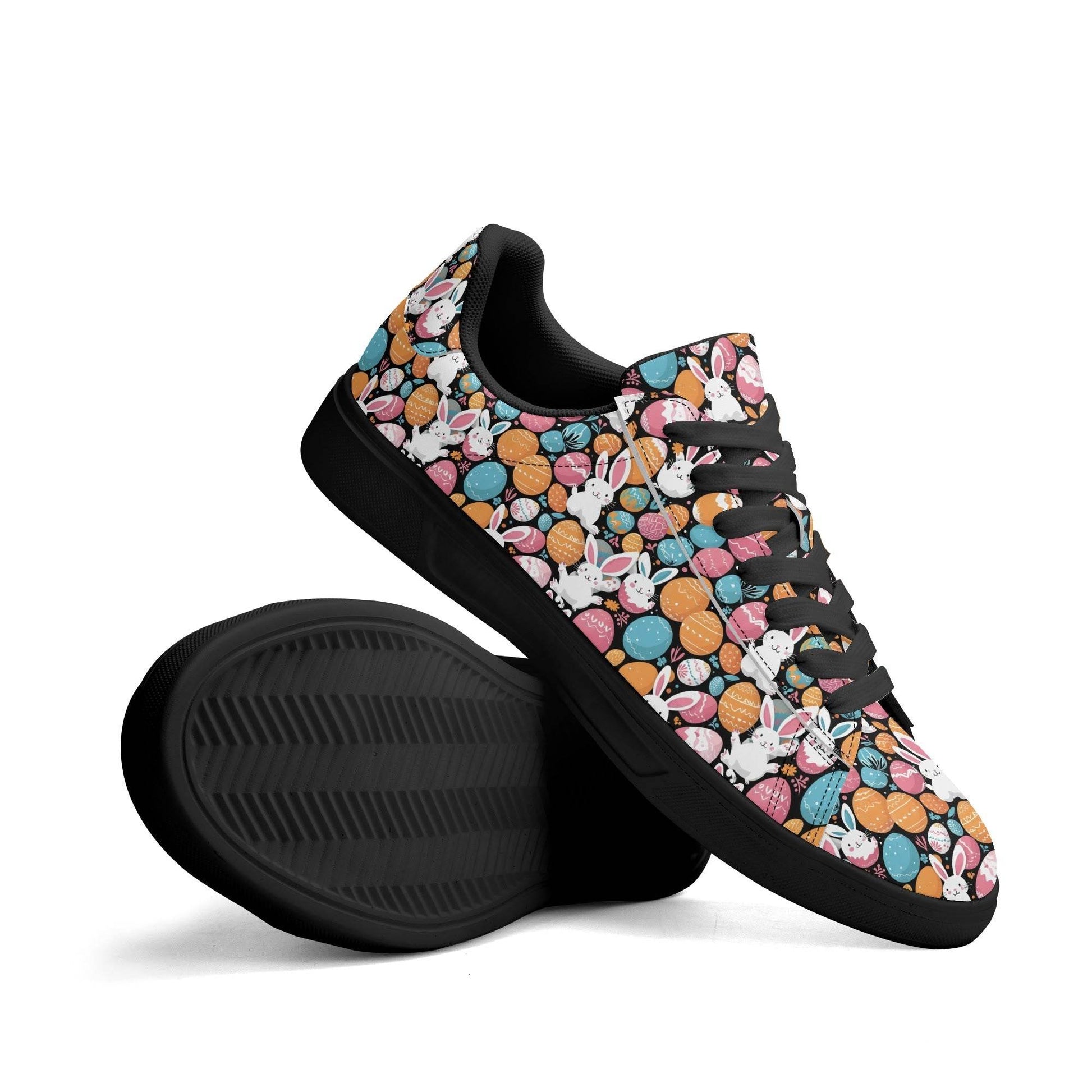 Fun Bunny Adult Lightweight Brand Low Top Leather Shoes - DeRose Seasonal