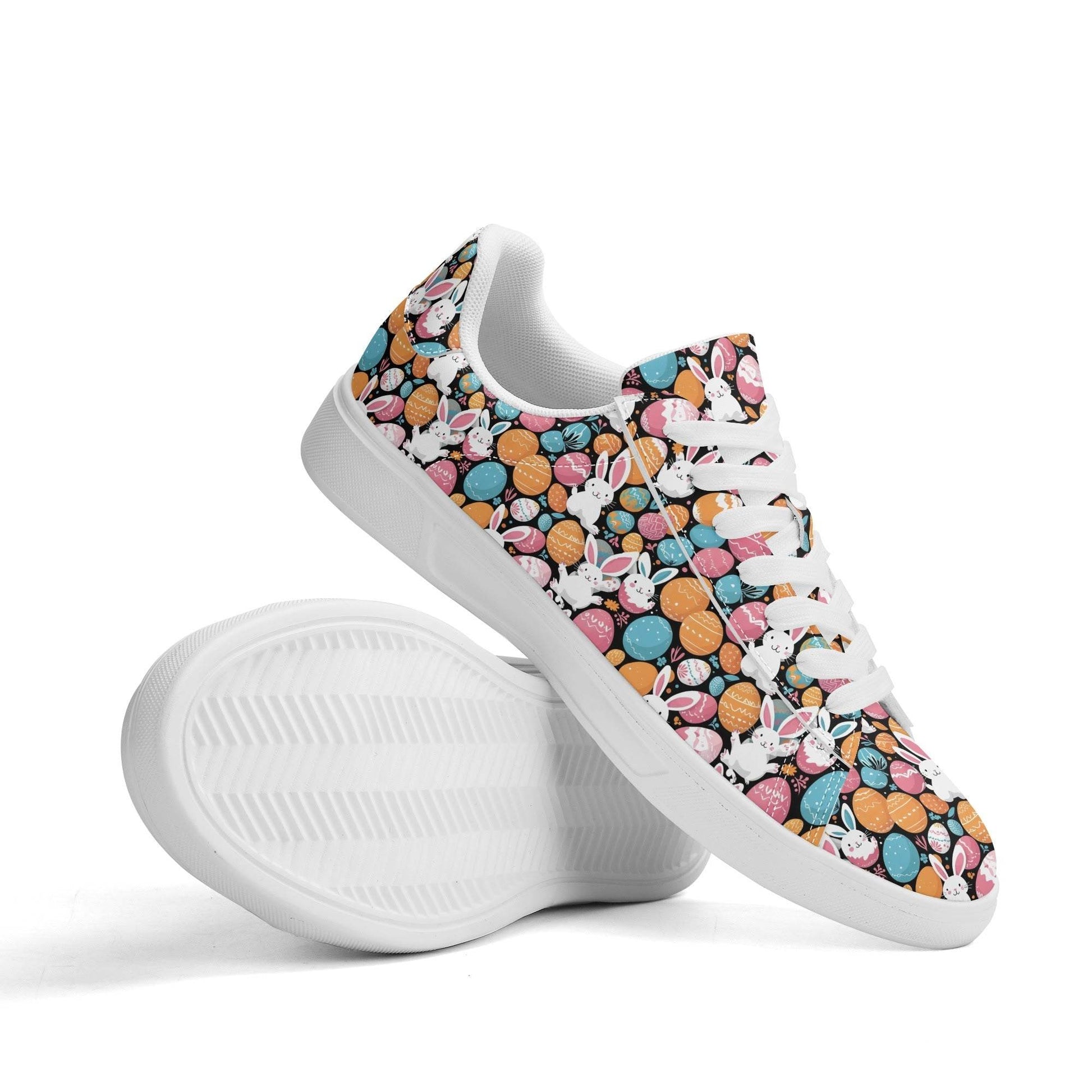 Fun Bunny Adult Lightweight Brand Low Top Leather Shoes - DeRose Seasonal