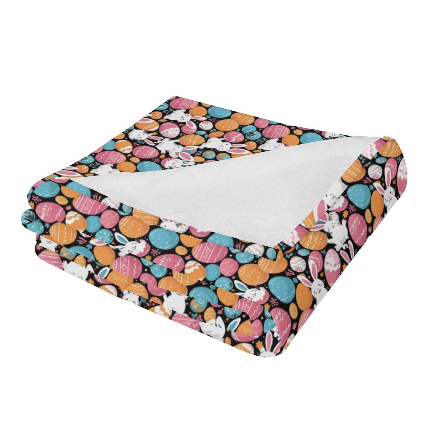 Fun Bunny Flannel Breathable Blanket 4 Sizes - DeRose Seasonal