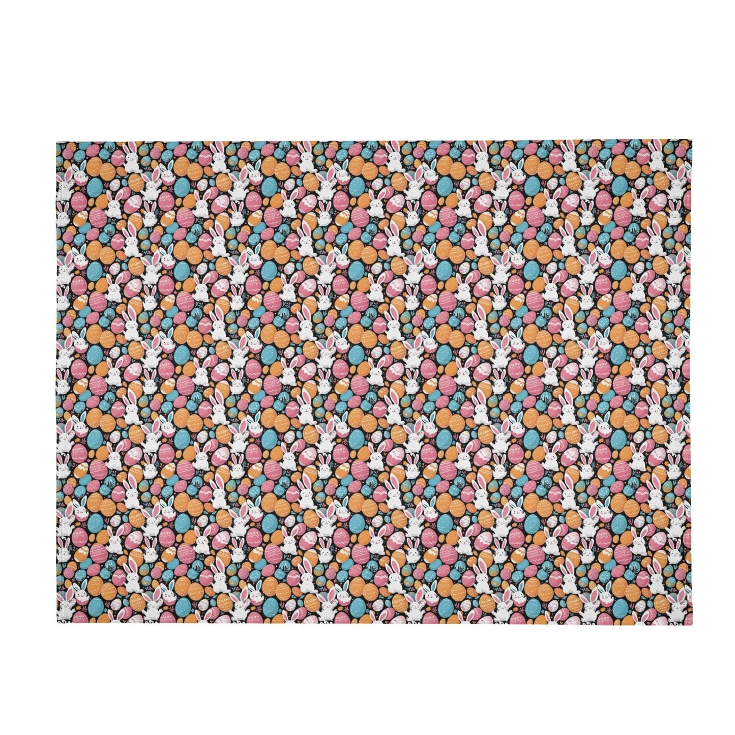 Fun Bunny Flannel Breathable Blanket 4 Sizes - DeRose Seasonal