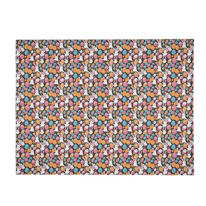 Fun Bunny Flannel Breathable Blanket 4 Sizes - DeRose Seasonal
