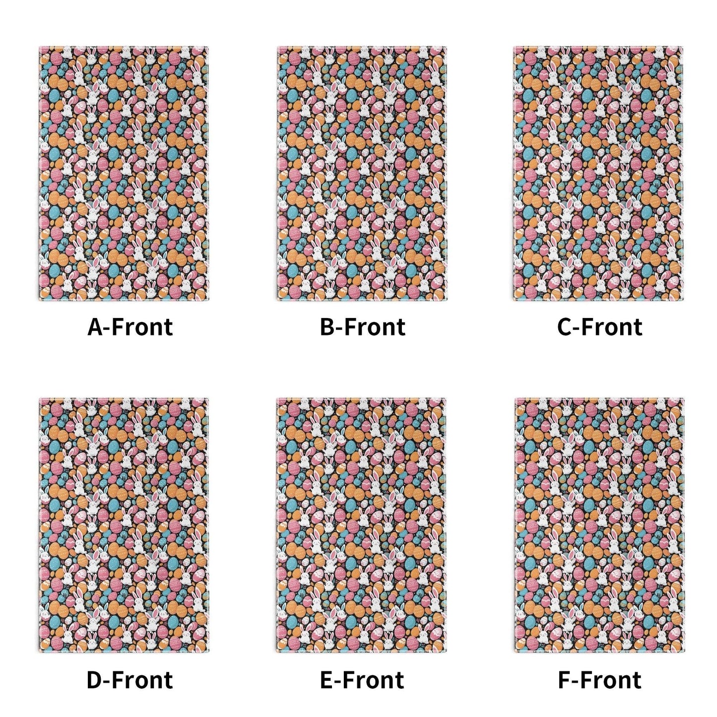 Fun Bunny Hand Towels (6 Pcs) - DeRose Seasonal