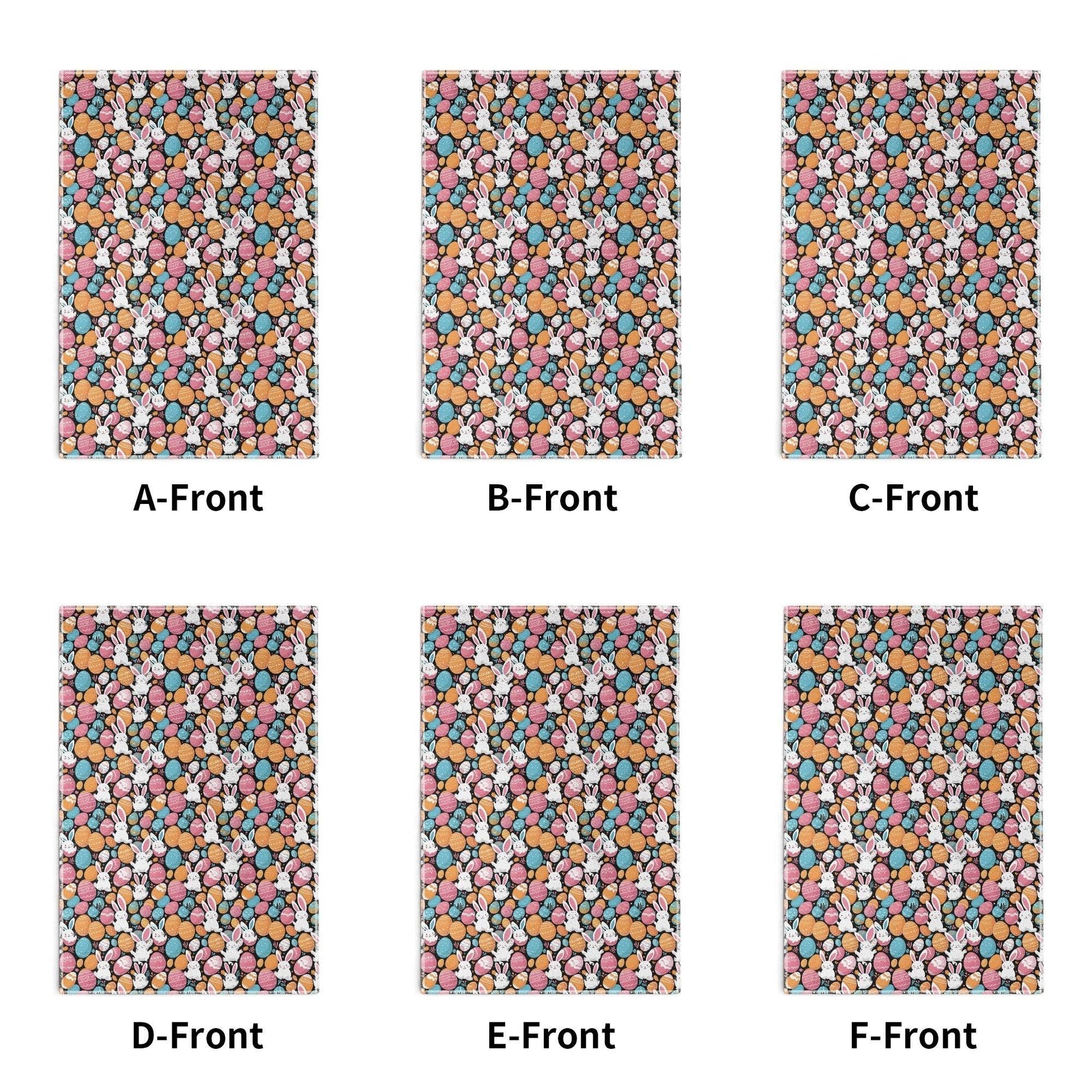 Fun Bunny Hand Towels (6 Pcs) - DeRose Seasonal