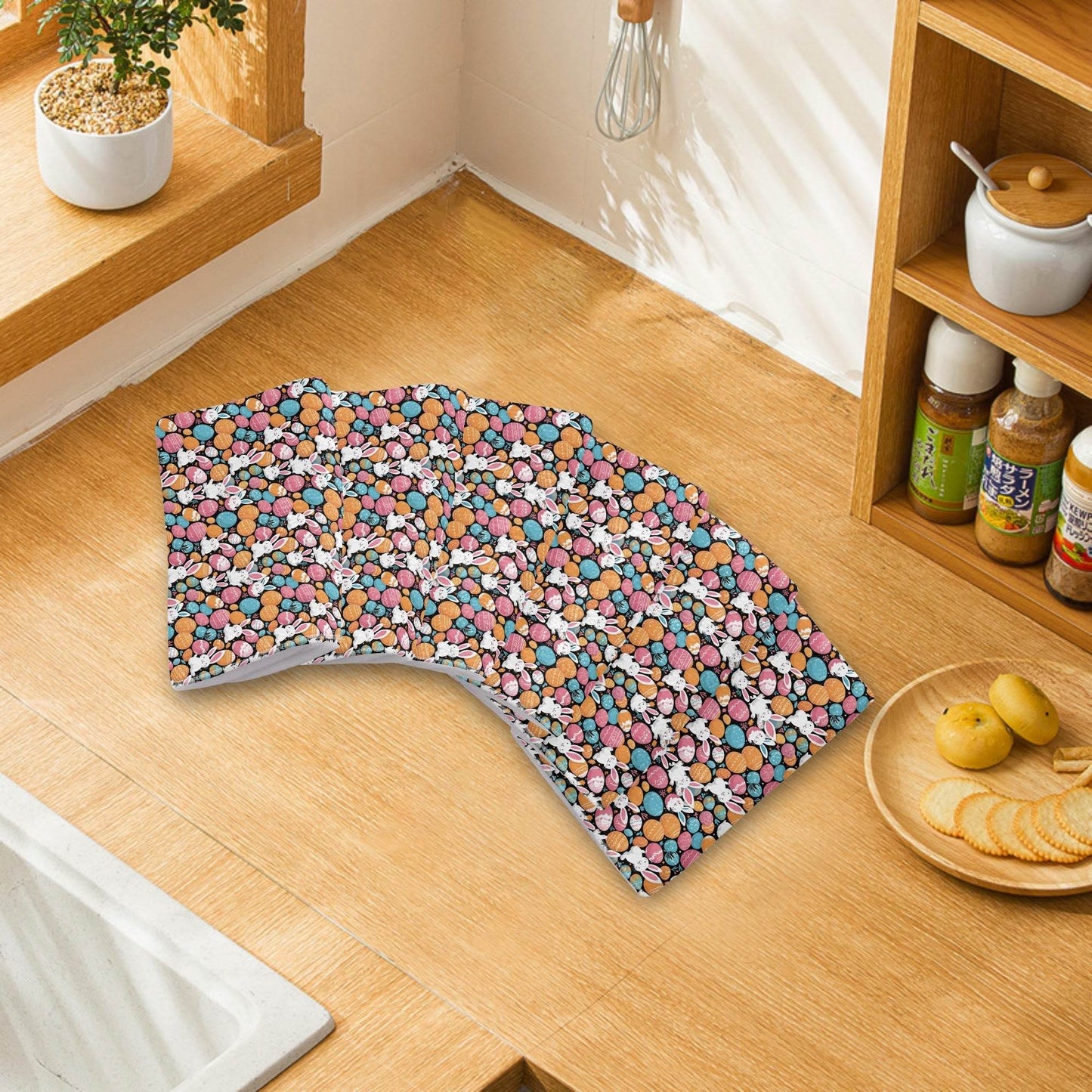 Fun Bunny Hand Towels (6 Pcs) - DeRose Seasonal