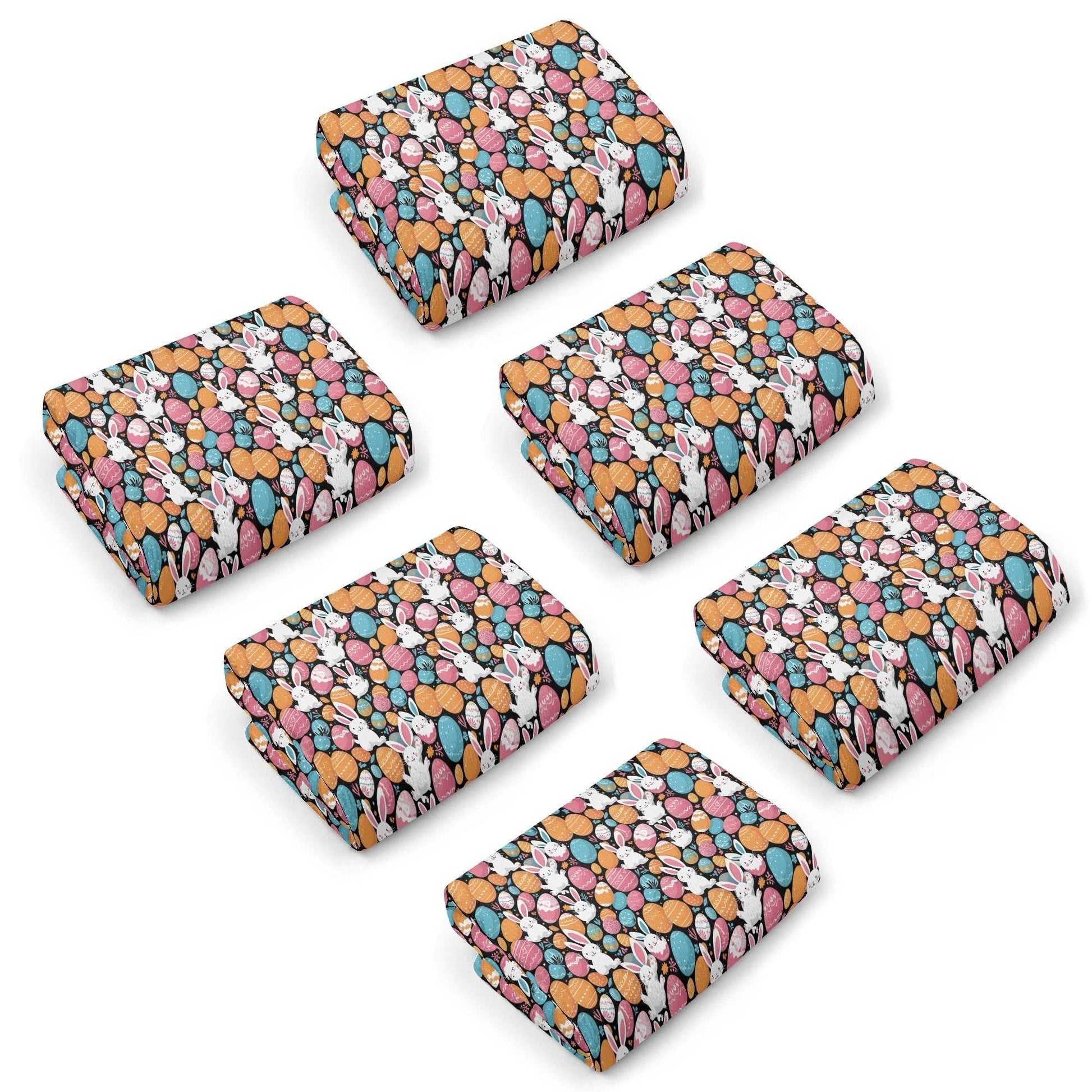 Fun Bunny Hand Towels (6 Pcs) - DeRose Seasonal