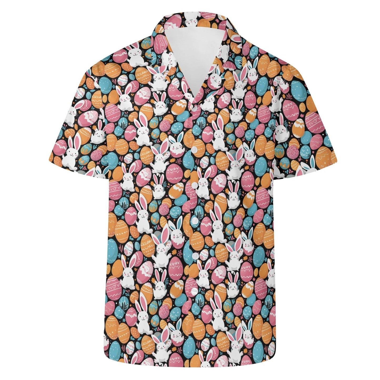 Fun Bunny Men's Casual Hawaiian Shirt - DeRose Seasonal