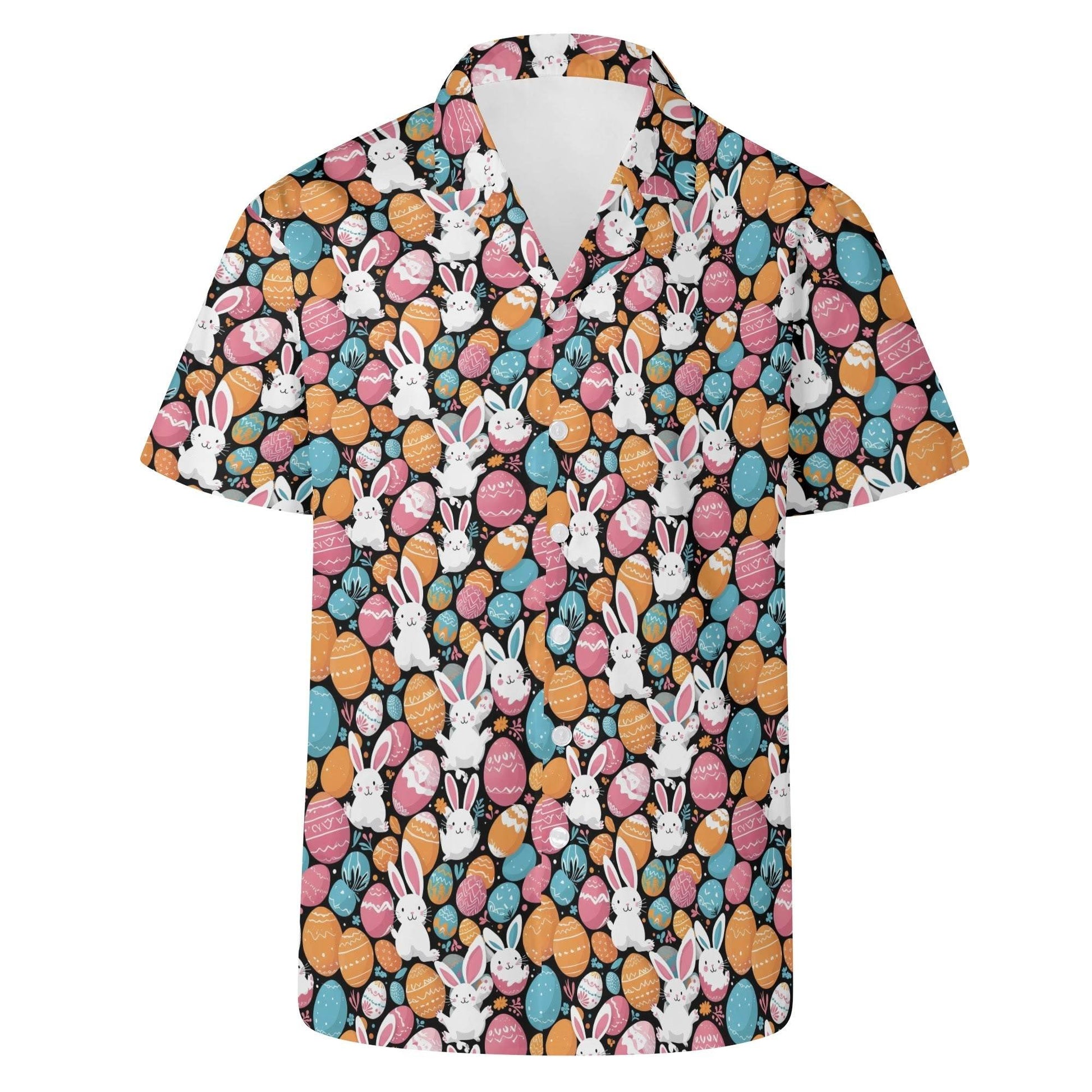 Fun Bunny Men's Casual Hawaiian Shirt - DeRose Seasonal