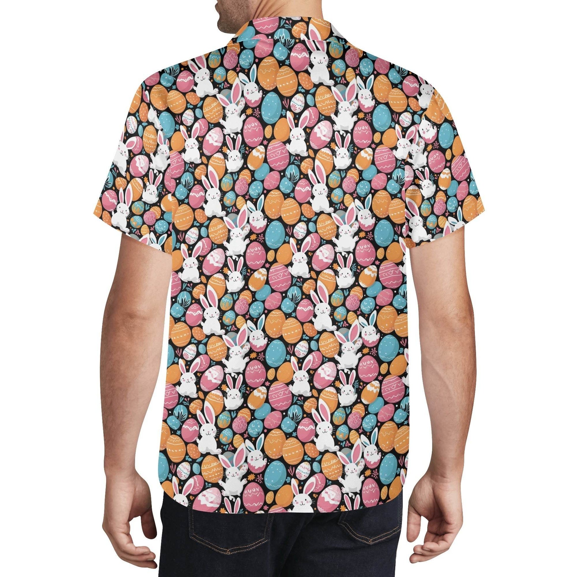 Fun Bunny Men's Casual Hawaiian Shirt - DeRose Seasonal