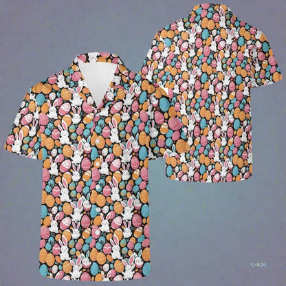 Fun Bunny Men's Casual Hawaiian Shirt - DeRose Seasonal
