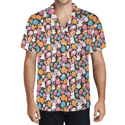 Fun Bunny Men's Casual Hawaiian Shirt - DeRose Seasonal