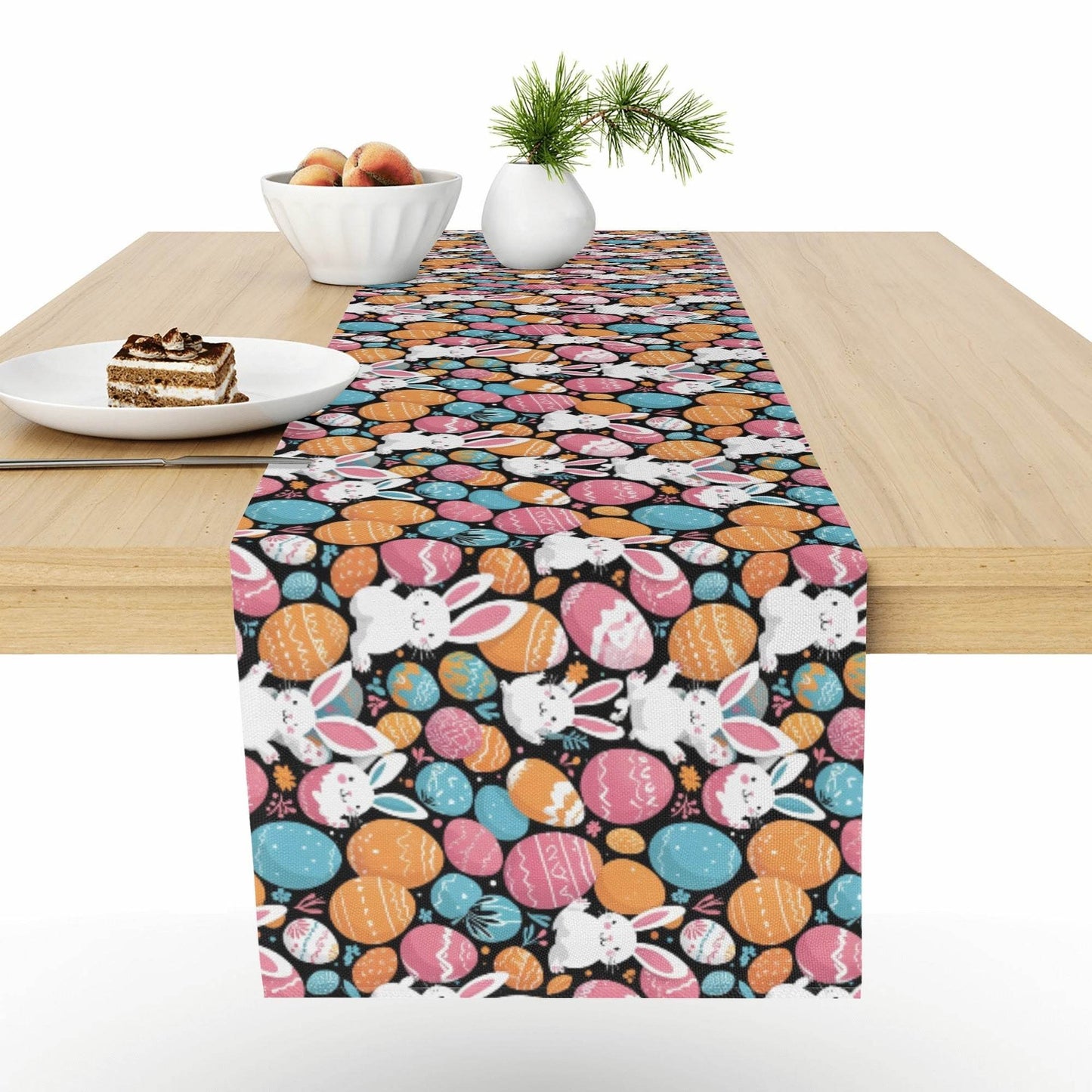 Fun Bunny Polyester Table Runner - DeRose Seasonal