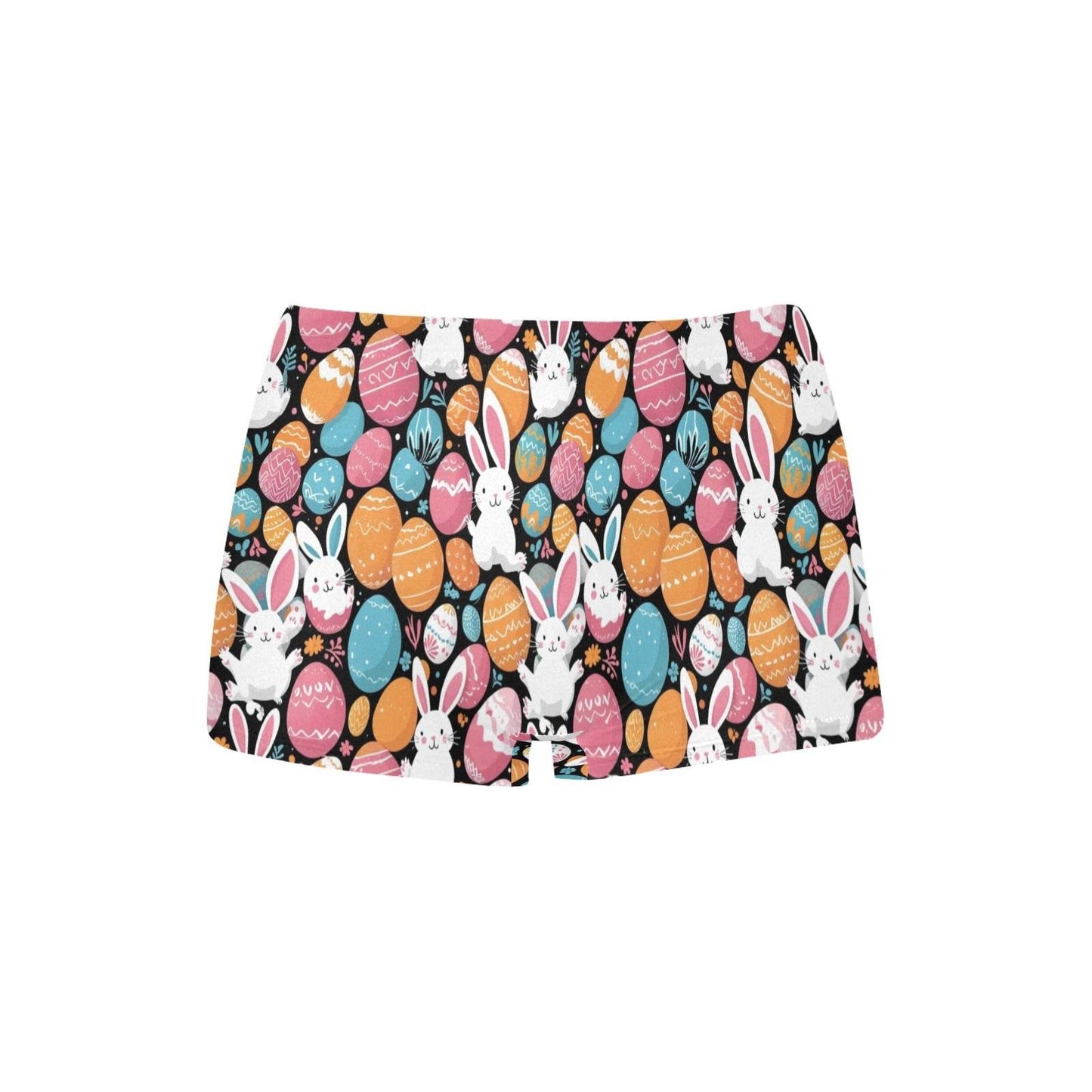 Fun Bunny Women's Underwear Briefs Women's Boyshort Panties (Model L31) - DeRose Seasonal