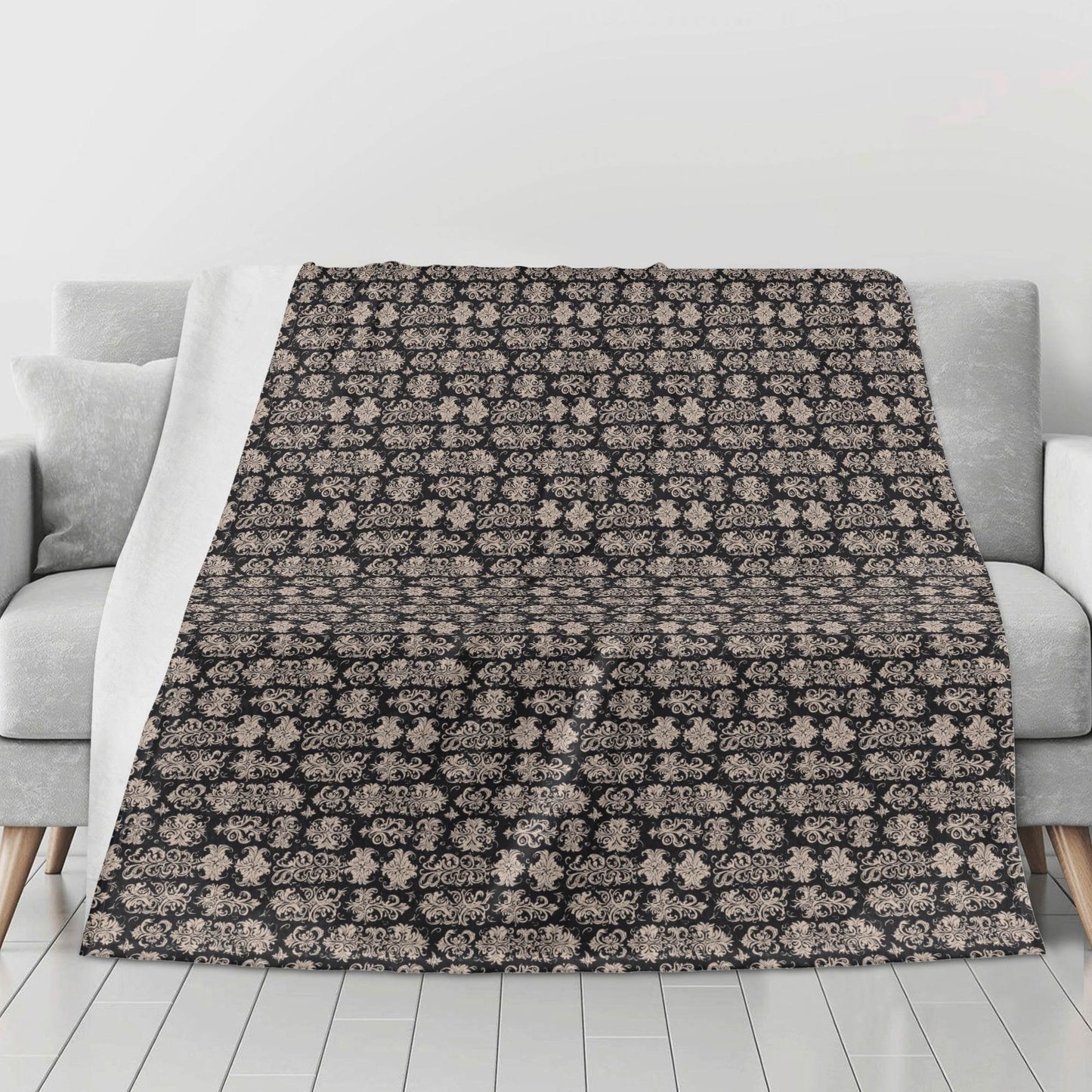 Gothic Tan Flannel Breathable Blanket 4 Sizes - DeRose Seasonal
