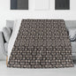 Gothic Tan Flannel Breathable Blanket 4 Sizes - DeRose Seasonal