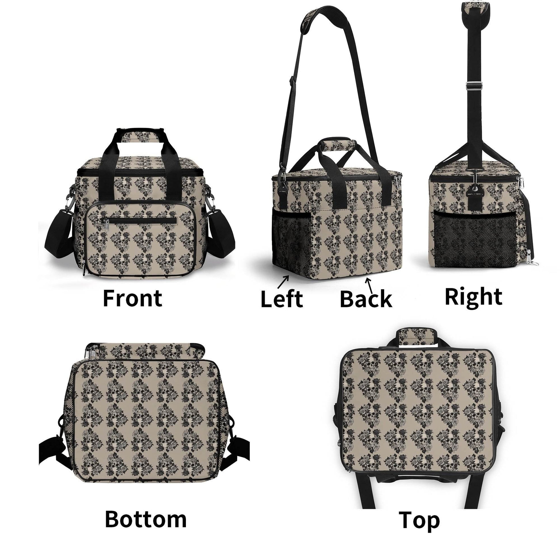 Gothic Tan Insulated Leakproof Cooler Bag Lunch Box - DeRose Seasonal