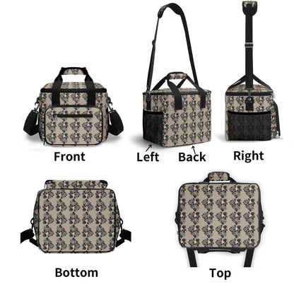 Gothic Tan Insulated Leakproof Cooler Bag Lunch Box - DeRose Seasonal