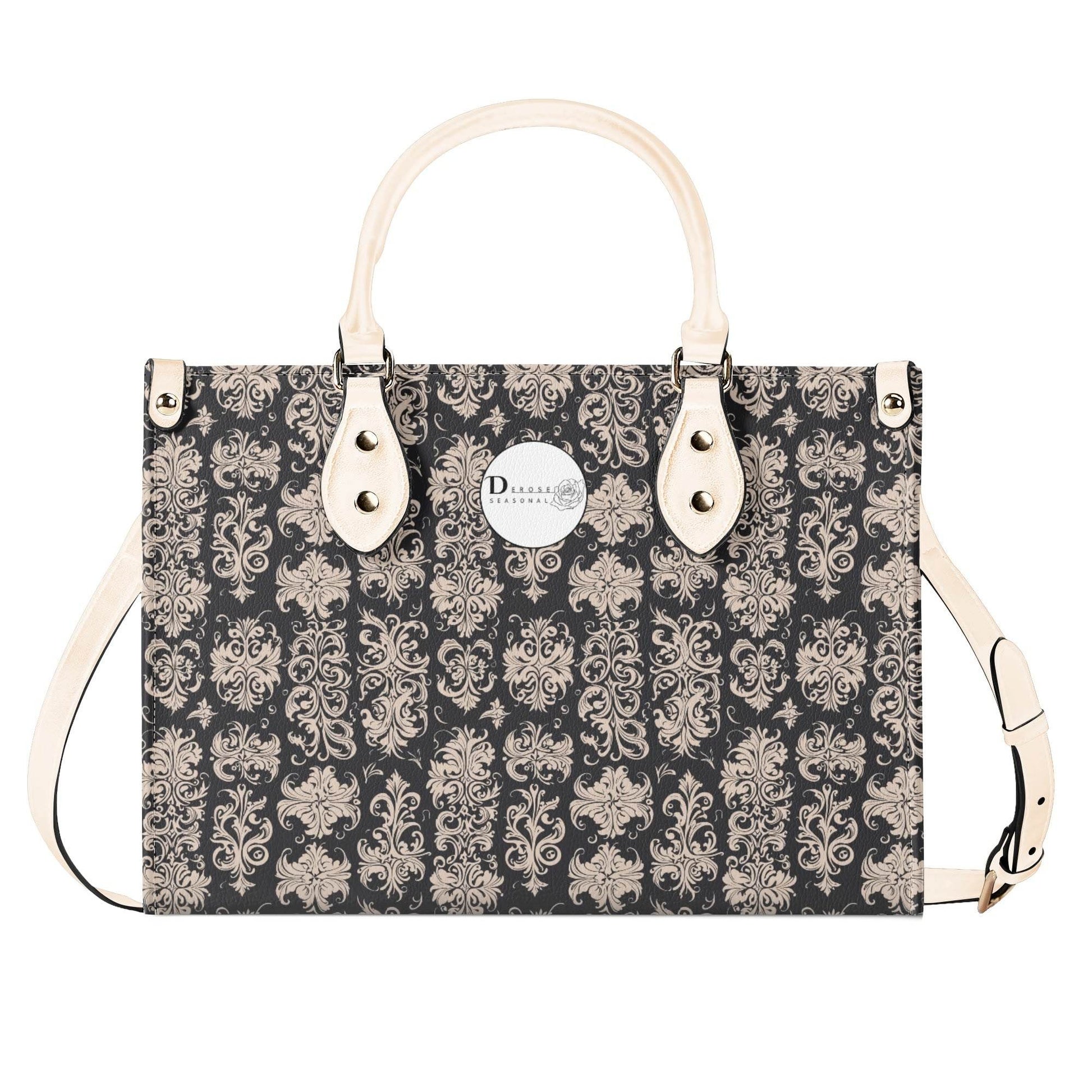 Gothic Tan Luxury Women's Leather Handbag - DeRose Seasonal