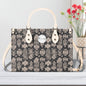 Gothic Tan Luxury Women's Leather Handbag - DeRose Seasonal