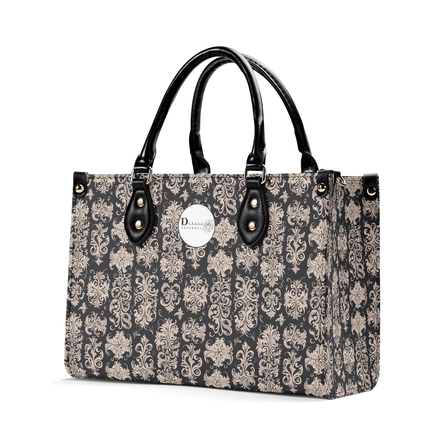 Gothic Tan Luxury Women's Leather Handbag - DeRose Seasonal