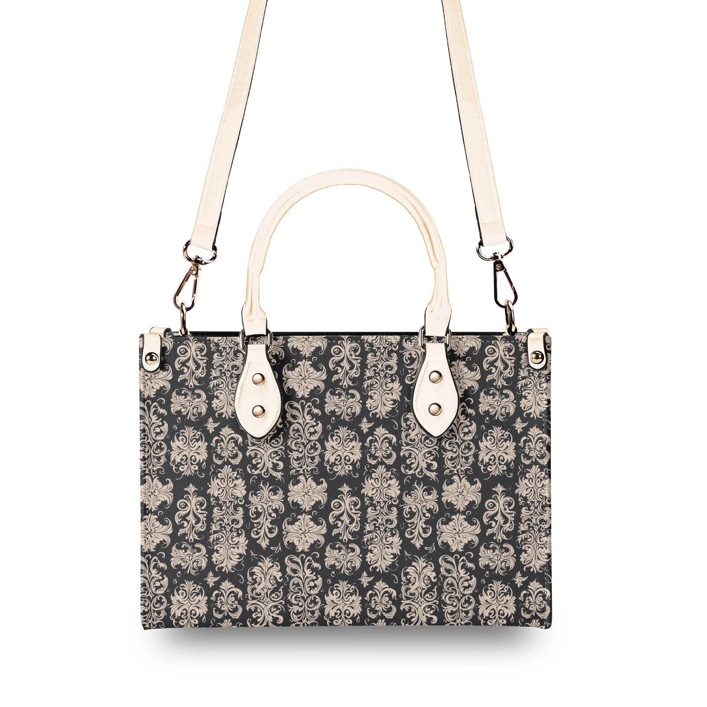 Gothic Tan Luxury Women's Leather Handbag - DeRose Seasonal