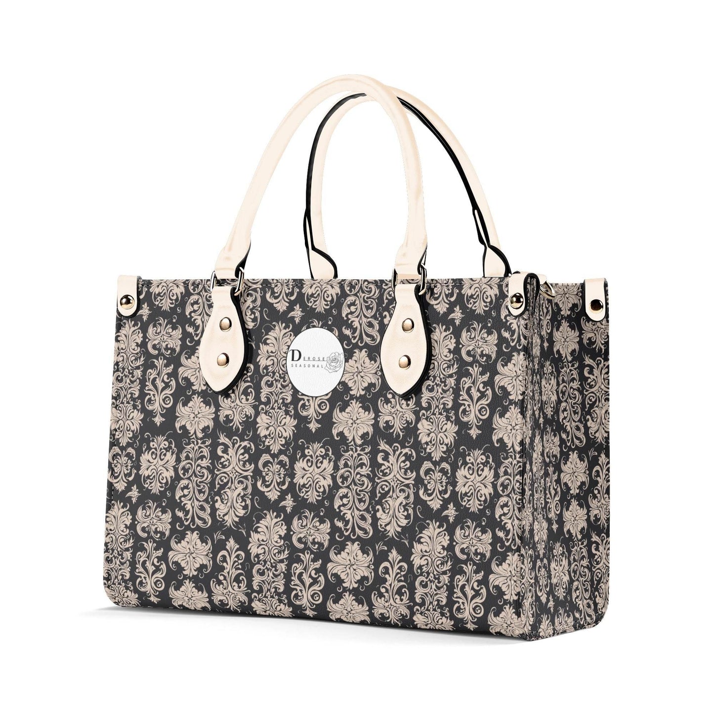 Gothic Tan Luxury Women's Leather Handbag - DeRose Seasonal