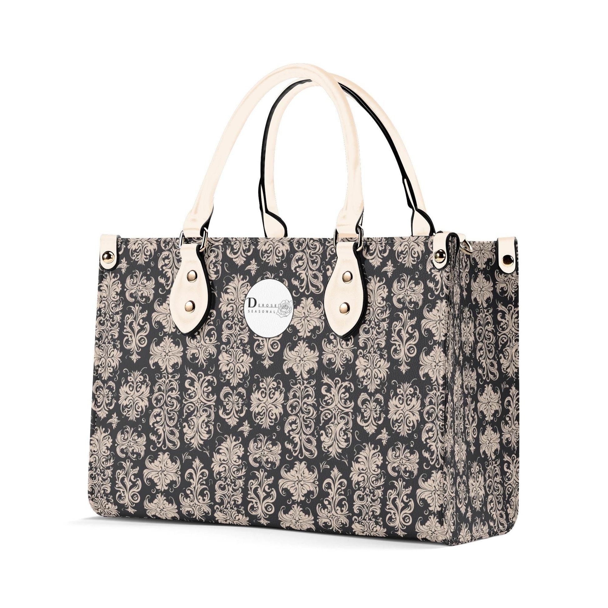 Gothic Tan Luxury Women's Leather Handbag - DeRose Seasonal