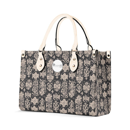Gothic Tan Luxury Women's Leather Handbag - DeRose Seasonal