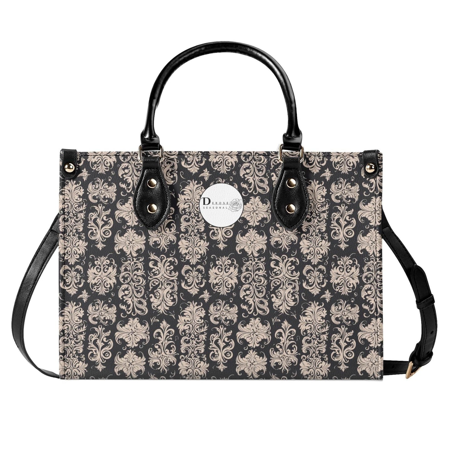 Gothic Tan Luxury Women's Leather Handbag - DeRose Seasonal