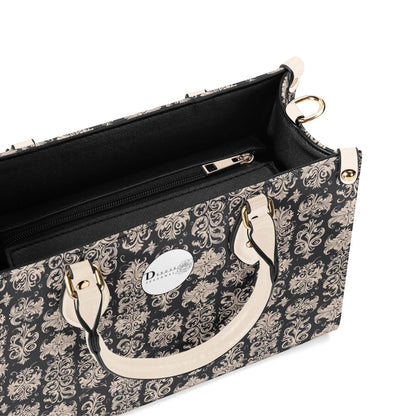 Gothic Tan Luxury Women's Leather Handbag - DeRose Seasonal