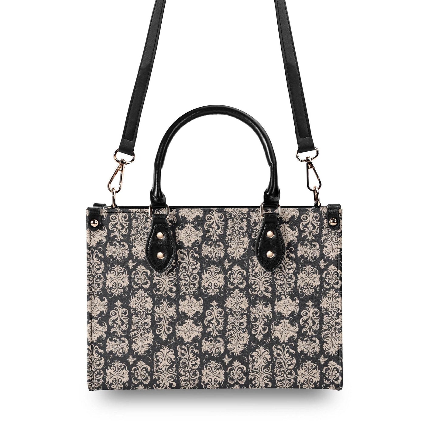 Gothic Tan Luxury Women's Leather Handbag - DeRose Seasonal