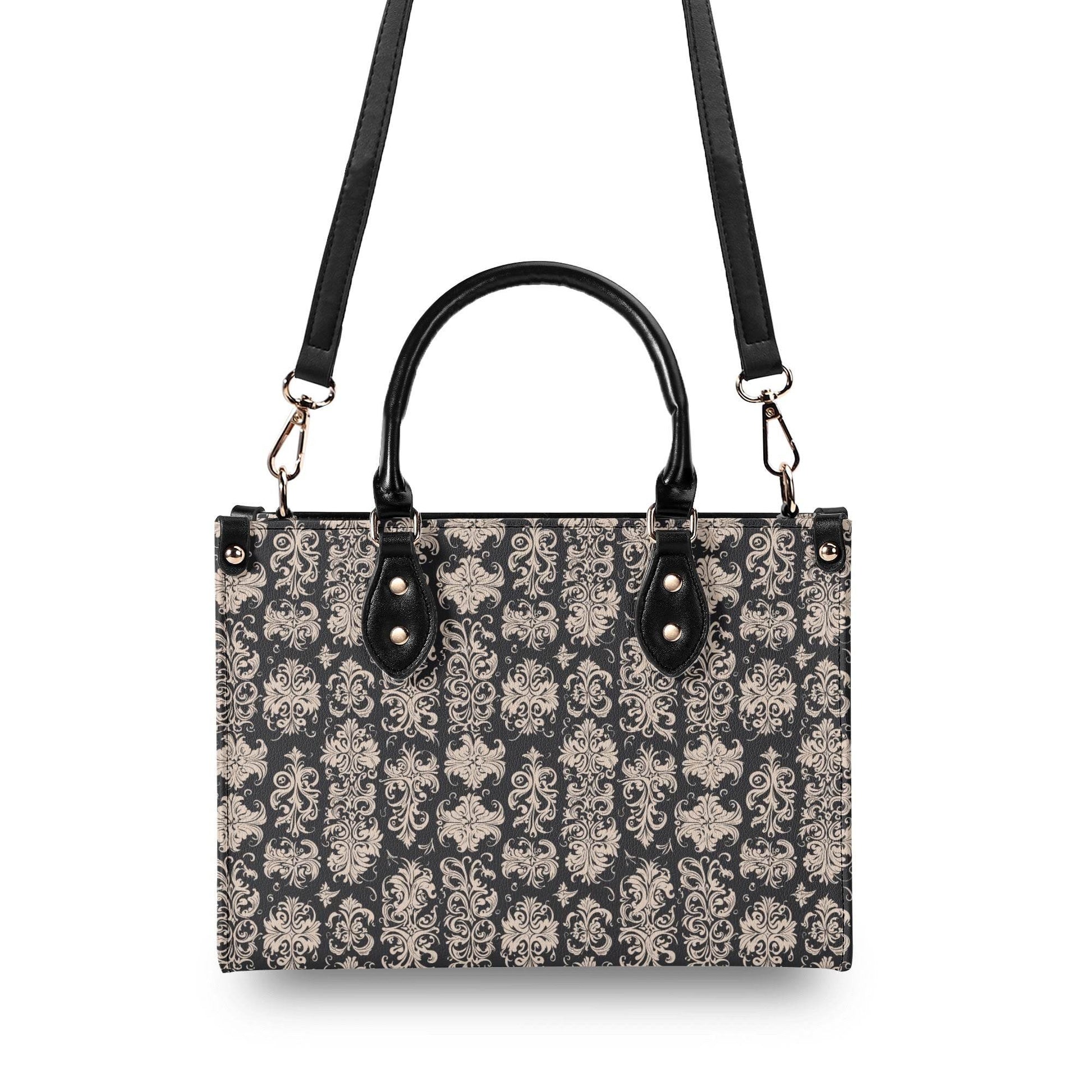 Gothic Tan Luxury Women's Leather Handbag - DeRose Seasonal