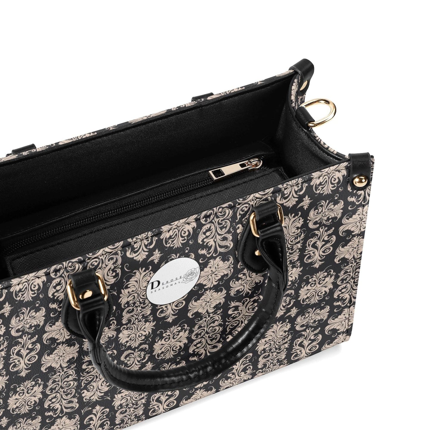 Gothic Tan Luxury Women's Leather Handbag - DeRose Seasonal