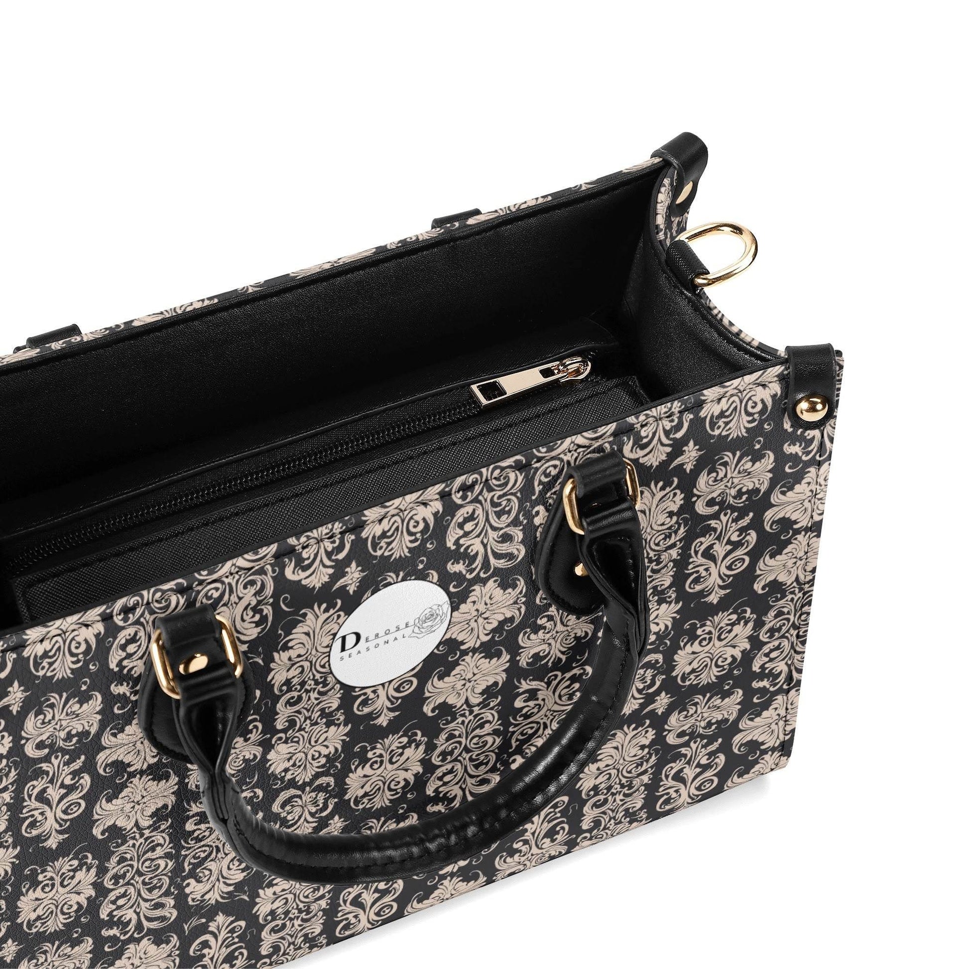 Gothic Tan Luxury Women's Leather Handbag - DeRose Seasonal