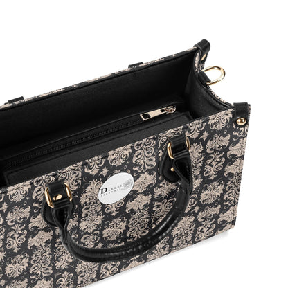 Gothic Tan Luxury Women's Leather Handbag - DeRose Seasonal