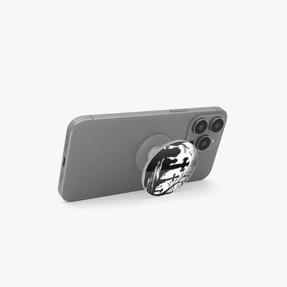 Graveyard Acrylic Phone Airbag Holder - Circle - pop socket - DeRose Seasonal