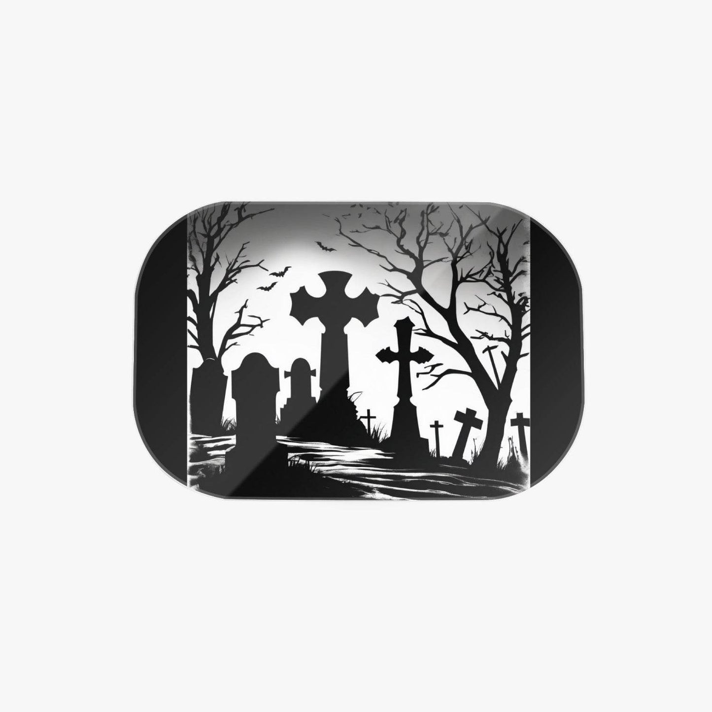 Graveyard Acrylic Phone Holder - Rectangle - pop socket - DeRose Seasonal