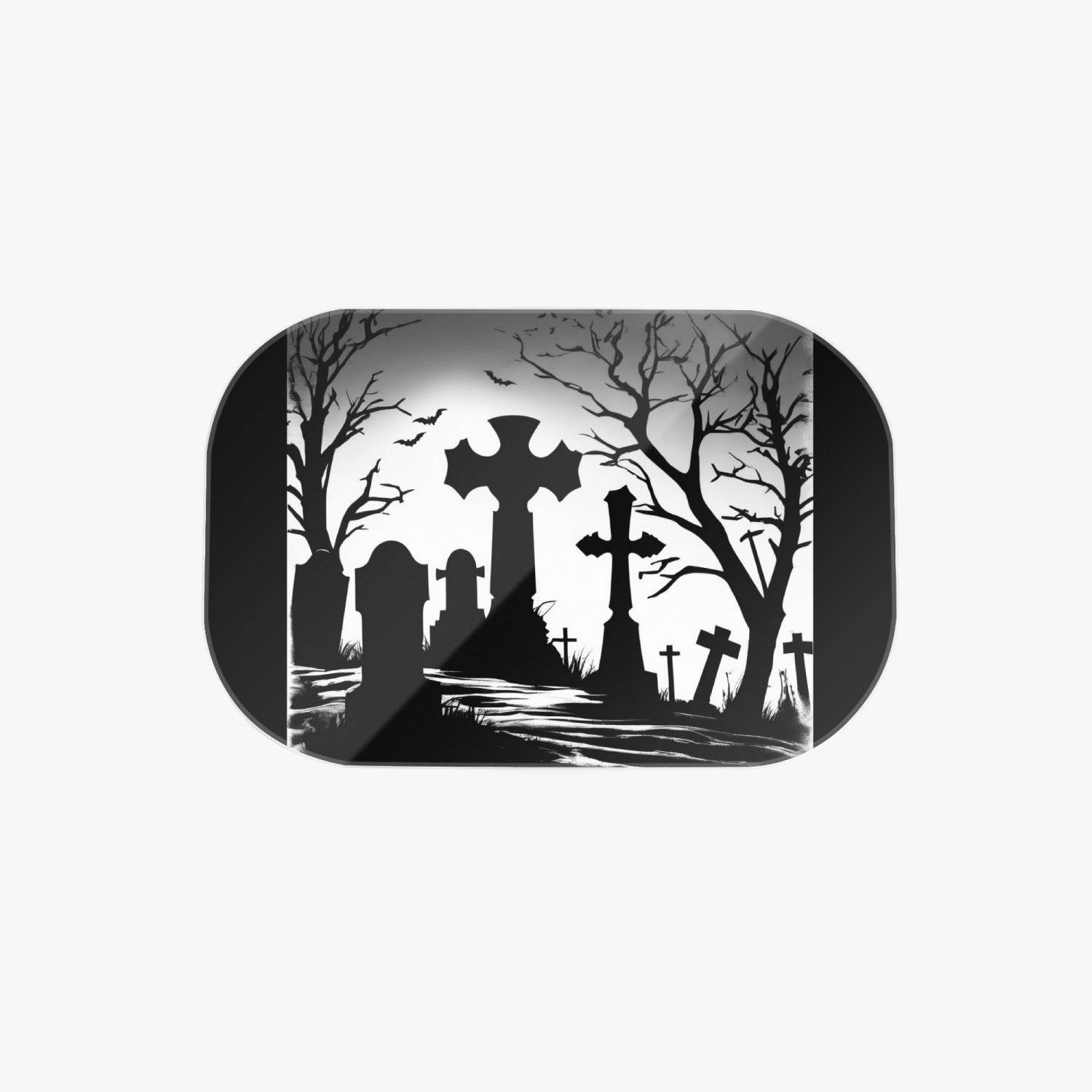 Graveyard Acrylic Phone Holder - Rectangle - pop socket - DeRose Seasonal