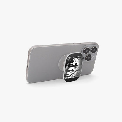 Graveyard Acrylic Phone Holder - Rectangle - pop socket - DeRose Seasonal