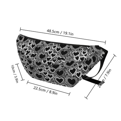 Groovy Hearts Fanny Pack - DeRose Seasonal