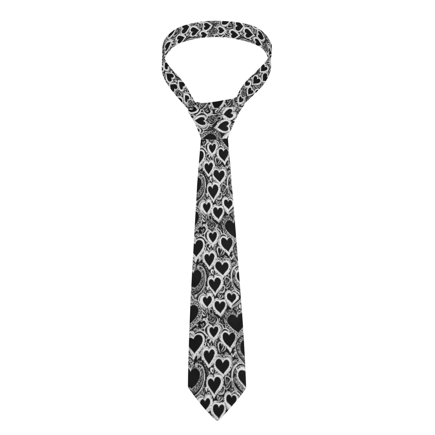Groovy Hearts Men's Necktie - DeRose Seasonal