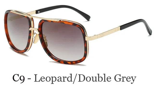 New Fashion Big Frame Sunglasses Unisex Square - DeRose Seasonal