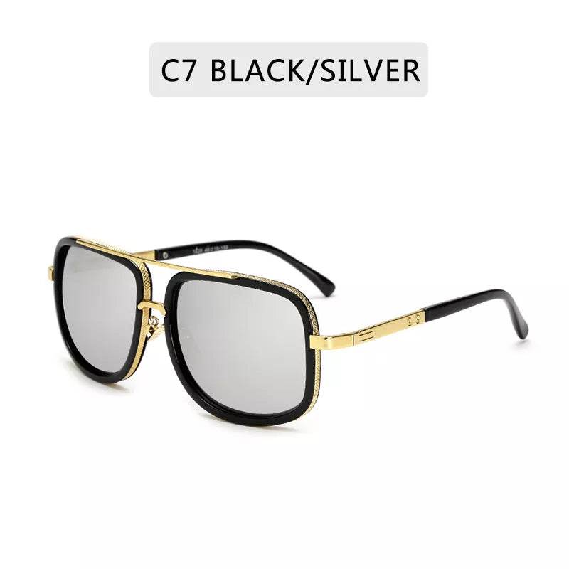 New Fashion Big Frame Sunglasses Unisex Square - DeRose Seasonal