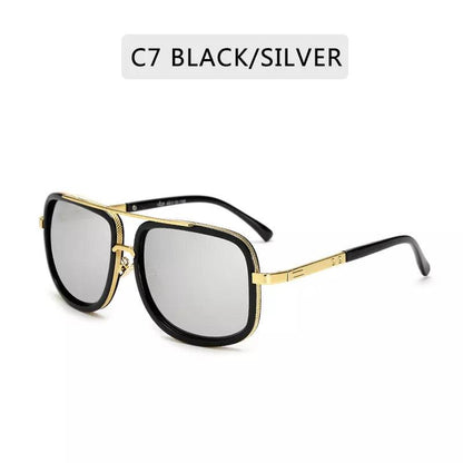 New Fashion Big Frame Sunglasses Unisex Square - DeRose Seasonal