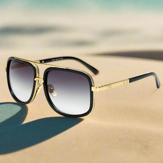 New Fashion Big Frame Sunglasses Unisex Square - DeRose Seasonal