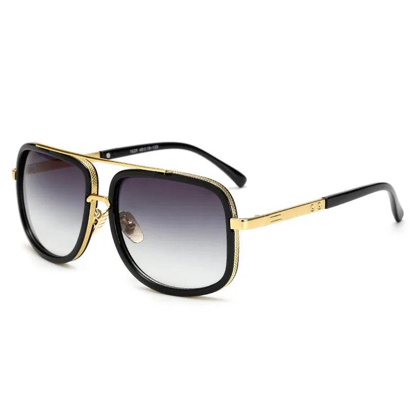 New Fashion Big Frame Sunglasses Unisex Square - DeRose Seasonal