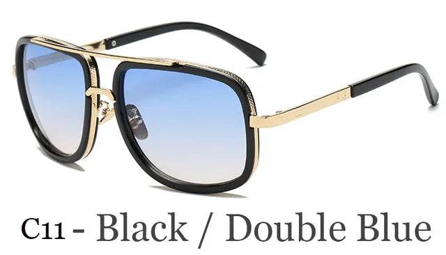 New Fashion Big Frame Sunglasses Unisex Square - DeRose Seasonal